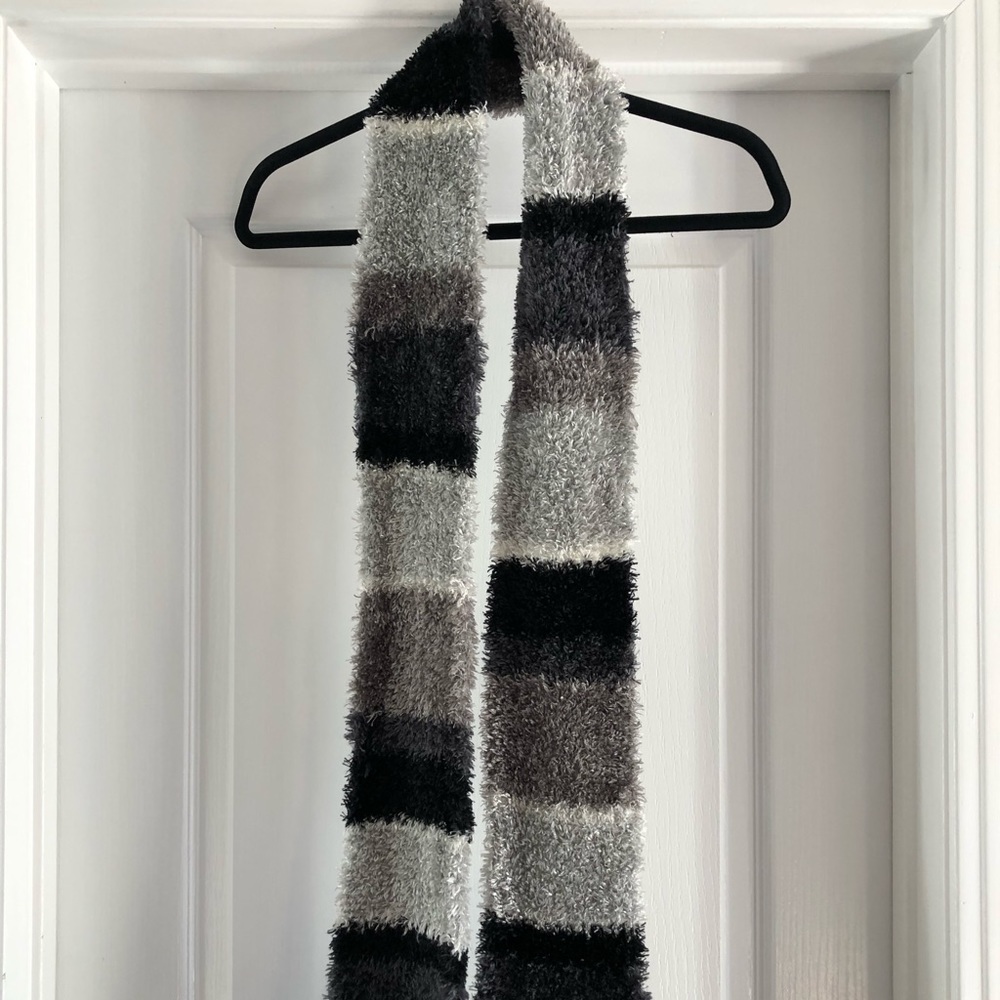 Silver/Grey/Black Scarf